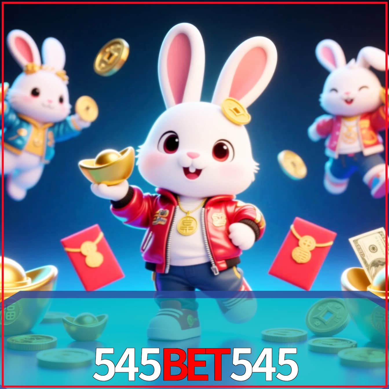 Slot machine 3D icon with number 7 and 1